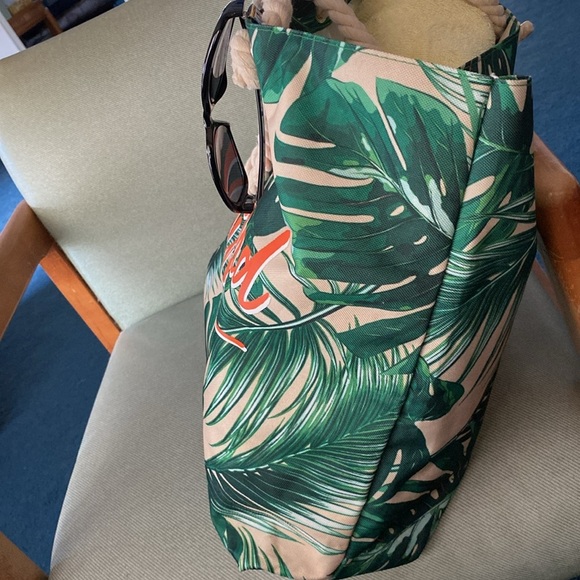 Tote Bag Ulta On Island Time Canvas Rope Handles Beach Cruise Vacation - Picture 7 of 9